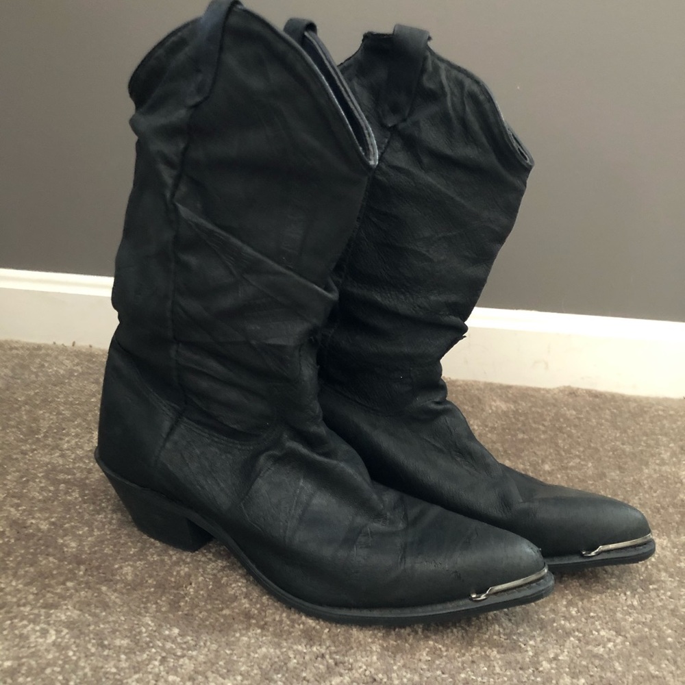 Durango Women's Western black leather Boot 8.5